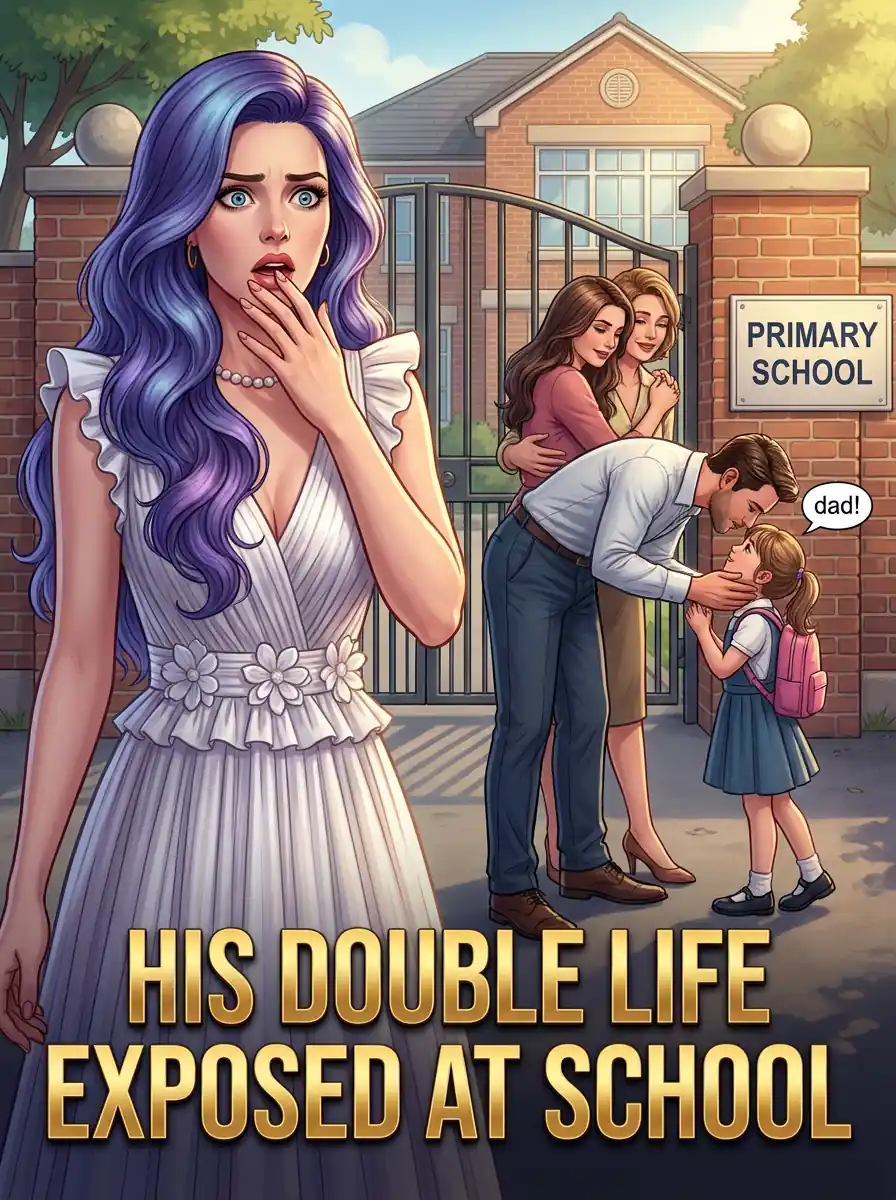 His Double Life Exposed at School