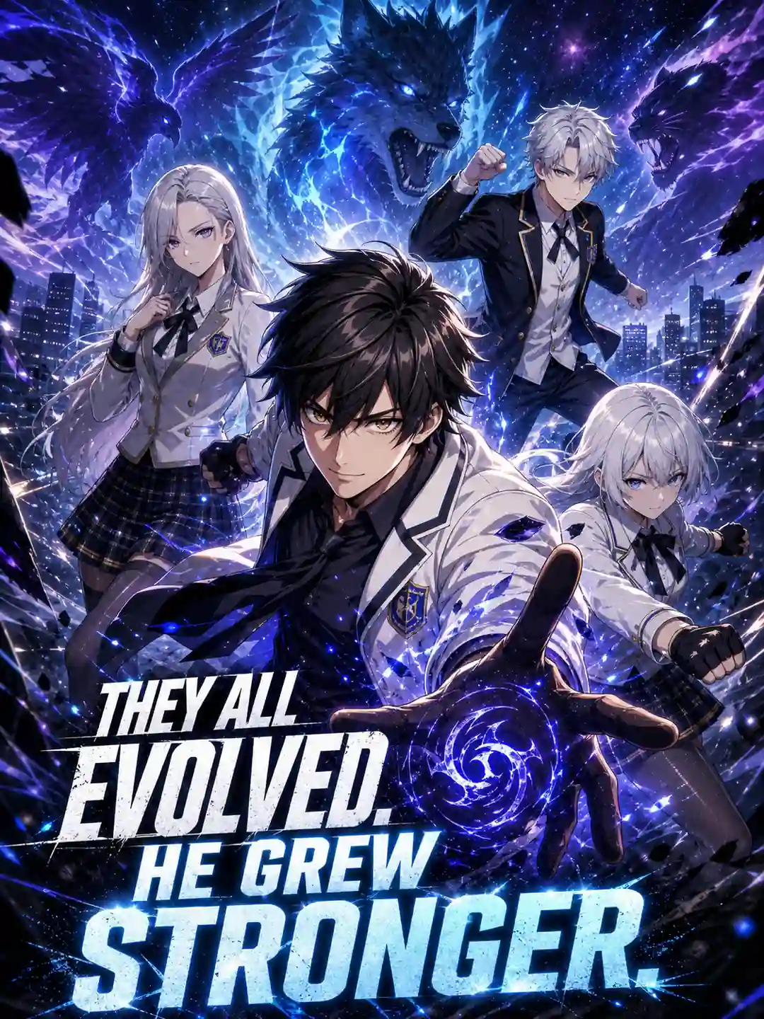 They All Evolved. He Grew Stronger.