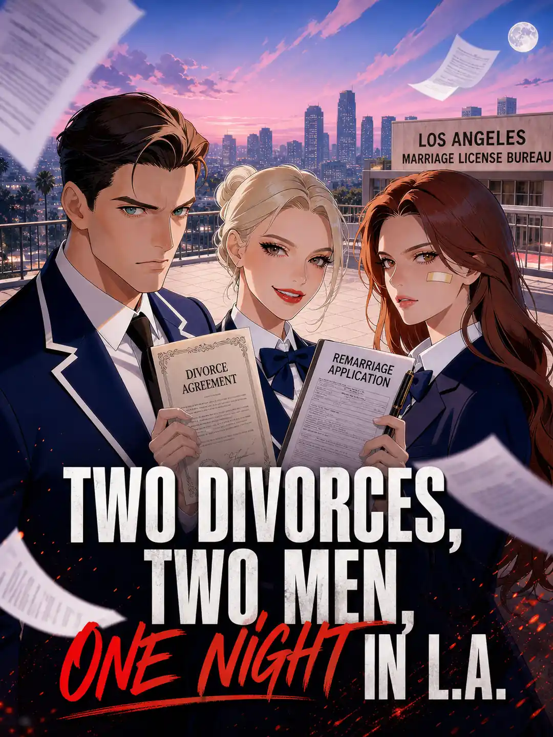 Two Divorces, Two Men, One Night in L.A.